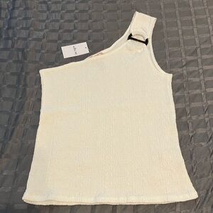 Willow-root cold shoulder tank